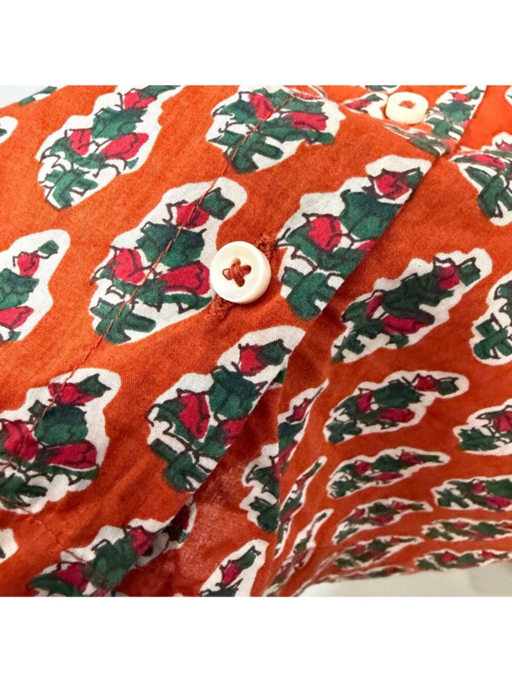 DOEN The Jane Blouse in Calico Canyon Blooms size XL - Picture 7 of 10